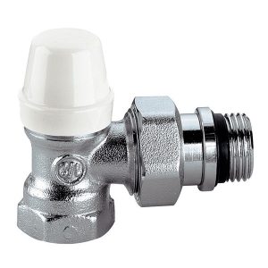 342 Series Elbow radiator lockshield valve-image